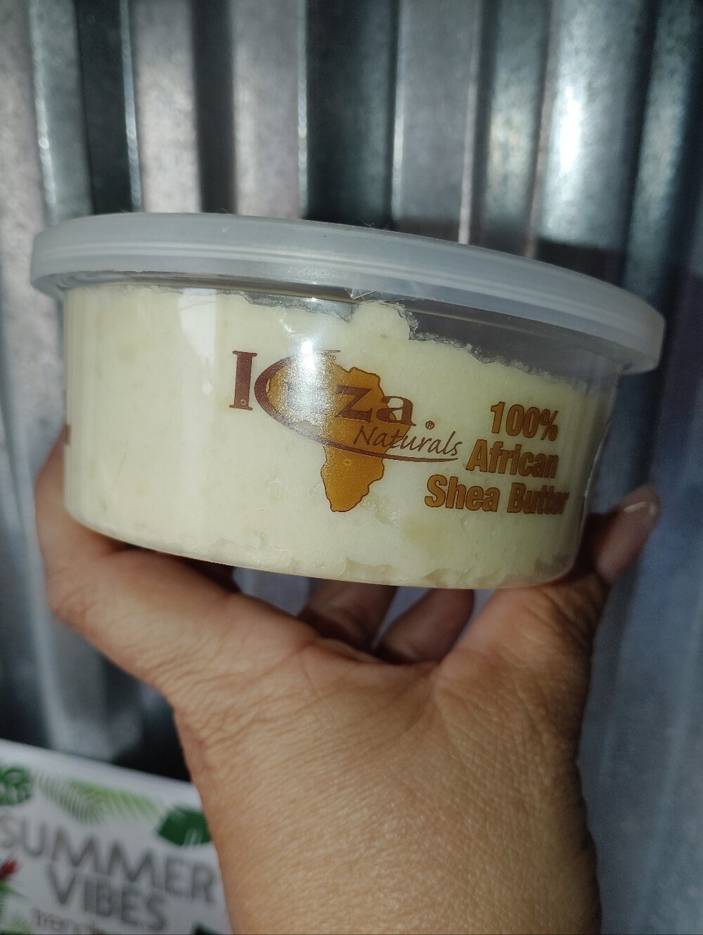 Kuza 100% African Shea Butter Creamy - Natural New From Ghana - Picture 3 of 5